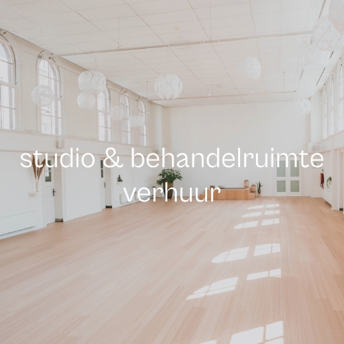 Studio and treatment room rental De Nieuwe Yogaschool Amsterdam
